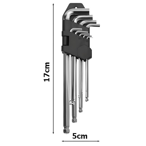 SÚPRAVA IMBUS KĽÚČOV ALLENS 1,5-10 IMBUS TORX 9X