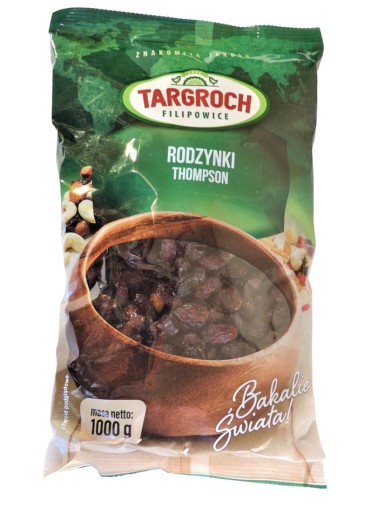 Veľké hrozienka Thompson 1kg s Resveratrolom