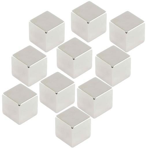 NEODYMIOVÝ MAGNET 3x3x3 mm - 10 ks.