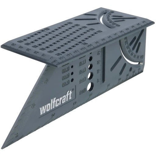 WOLFCRAFT Japonský stolársky štvorec 3D 5208000