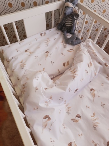 PREMIUM obliečka na vankúšik Pracownia OLO, vtáčiky, 35x55