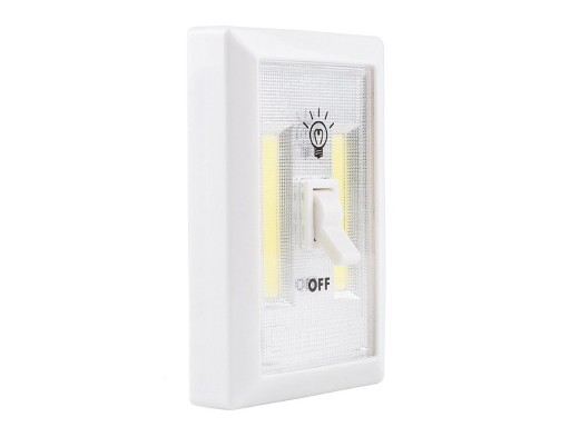 Bezdrôtová LED COB lampa s magnetickým spínačom