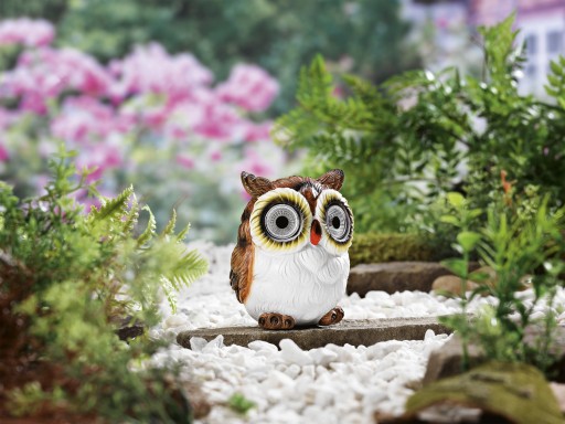 DEKORATÍVNA SOLARNÁ SOVA LAMPA LIVARNO GARDEN