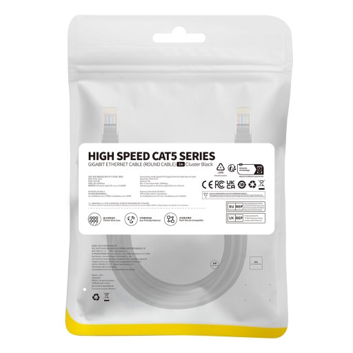 SIEŤOVÝ KÁBEL BASEUS RJ45 - RJ45 LAN ETHERNET CAT5 INTERNETOVÝ KÁBEL 3m