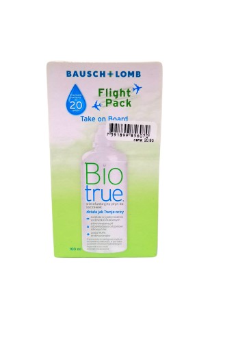 Bausch & Lomb Biotrue 100 ml prírodná tekutina na šošovky, odporúčaná pre alergikov