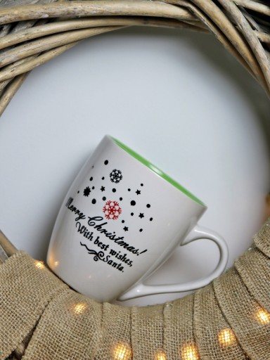 VEĽKÝ porcelánový hrnček na kávu a čaj, 500 ml