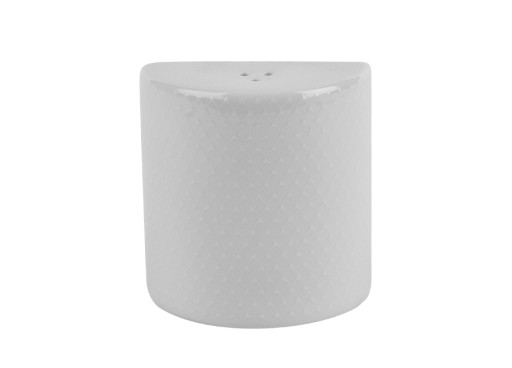 Soľnička Sana, biela, moderný porcelán