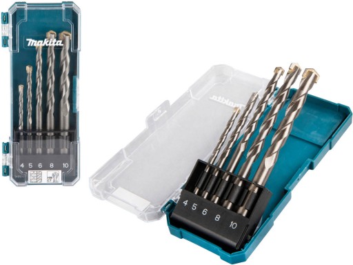 MAKITA D-72877 SADA VŔTAČOV DO BETÓNU 5 ks. TCT