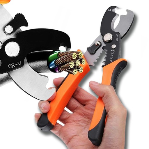 MULTIFUNKČNÉ KLIEŠTE NA REZANIE KÁBLOV A IZOLÁCIÍ 180 mm