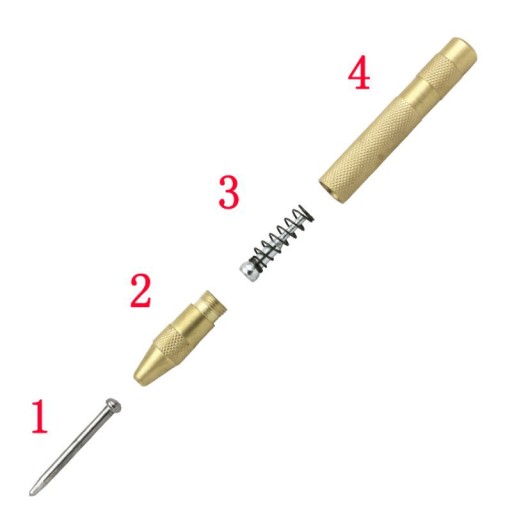 AUTOMATICKÝ OCEĽOVÝ BOD 130mm ZNAČOVAČ NA ZNAČENIE KOVOVÉHO DREVA
