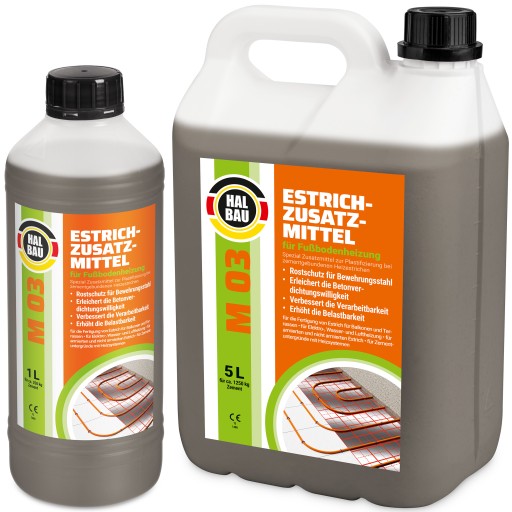 Plastifikátor pre vyhrievané potery 1L M03