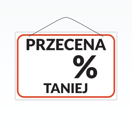 Laminovaný nápis A5 ZĽAVA % ZĽAVA
