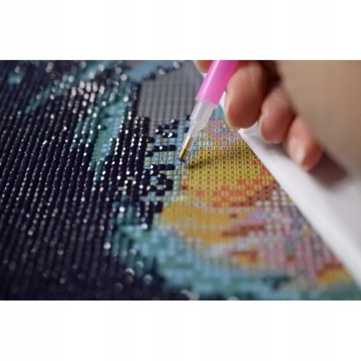 DIAMANTOVÉ VYŠÍVACIE KORÁLKY MOZAIKA 5D SET OBRAZ DIAMANTOVÁ MAĽBA 30x40CM