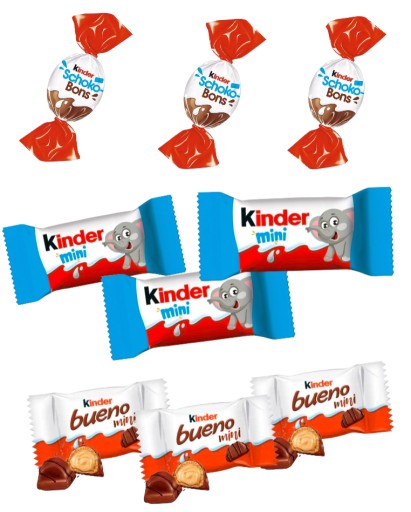 Sweets Pack Sada mini Kinder čokolád ku Dňu detí pre deti