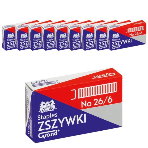 Spony Grand 26/6 GRAND do zošívačky