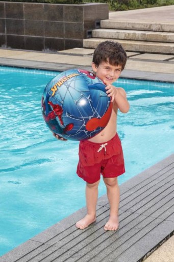 Nafukovacia plážová lopta Spider-Man 2+ 34 cm Bestway