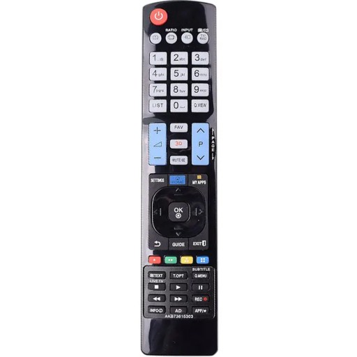 Univerzálny TV diaľkový ovládač, náhrada LG
