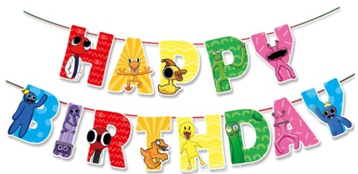 RAINBOW FRIENDS ROBLOX NARODENINOVÉ TANIERE 10 ks.