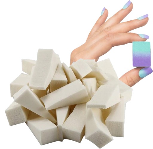 OMBRE SPONGE baby boomer HYBRID MAKEUP latexové hubky 10 KS