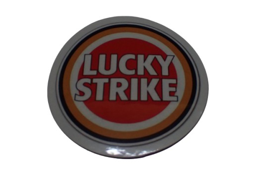 NÁLEPKA LUCKY STRIKE NÁLEPKA 8,3 x 8,3 cm