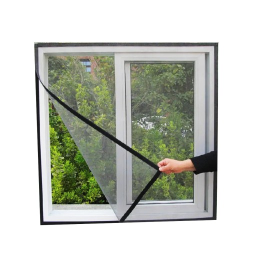 SIEŤKA NA KOMÁRIU OKENNÁ HMYZ KOMÁRE 150x180 + VELCRO