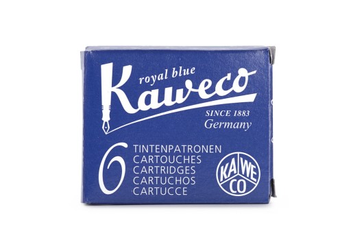 Kazety Kaweco Royal Blue 6 ks.
