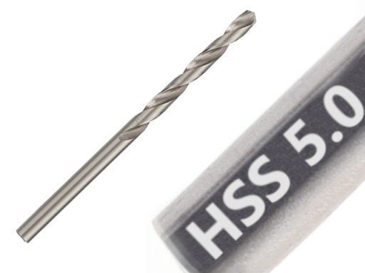 VŔTAČKA DO KOVU NWKa HSS 5,0 mm (10 ks)