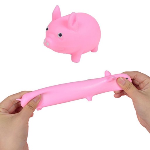 ANTISTRESOVÁ HRAČKA GNIOTEK SQUISHY FARBY PRASIATKA ANTISTRESOVÁ PRE DETI