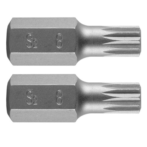 Hrot drážkovaný M8 x 30 mm, S2 x 2 ks.