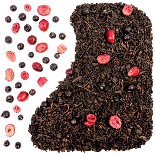 ČERVENÝ ČAJ PU ERH MALINA BRUSNICE PÓR 50g