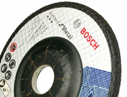 BOSCH korundový kotúč na brúsenie ocele 125x6 mm