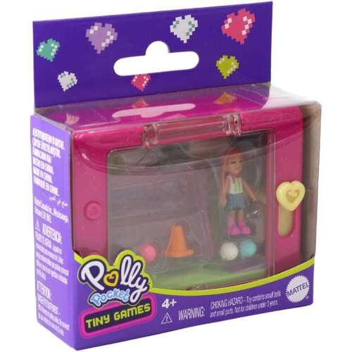 POLLY VRECKOVÁ MINI CESTOVATEĽNÁ ZRUČNOSTNÁ HRA S BÁBIKOU - MATTEL