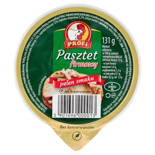 Profi Company paštéta 131 g