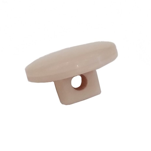 Plastový gombík na nohe 12x8 mm