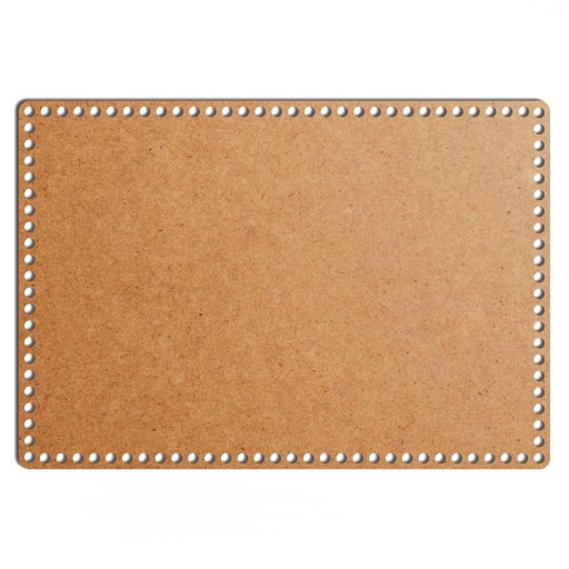 šedý základný košík dno 34x49cm HDF obdĺžnik