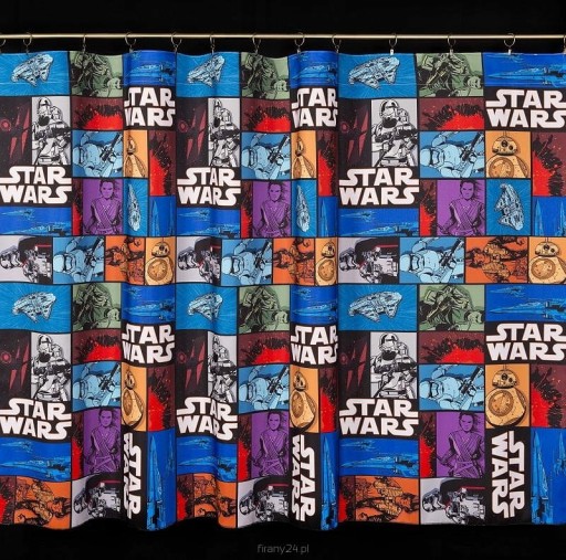 MG TK záves STAR WARS SW3 poľský NOVINKA 160cm