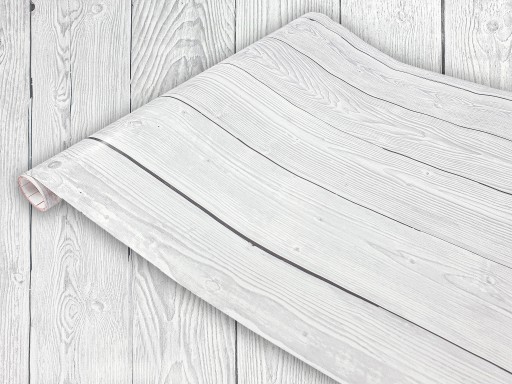 Biela samolepiaca nábytková dyha 45x100cm
