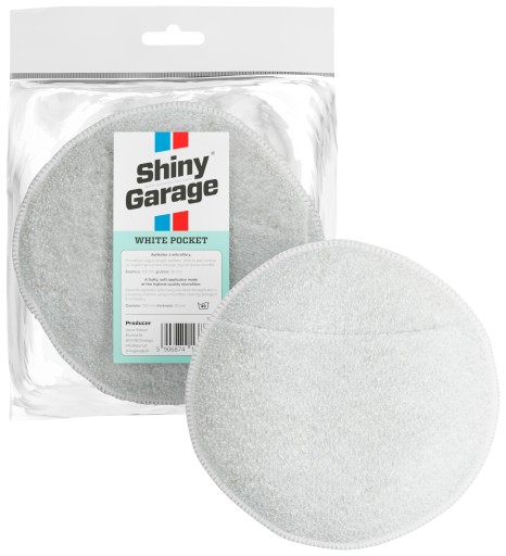 LESKLÉ GARAGE WHITE POCKET Mikrovláknový aplikátor
