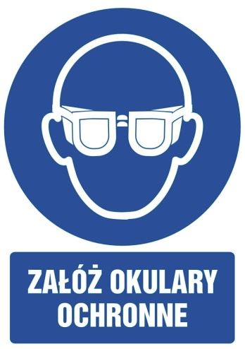 OCHRANNÉ OKULIARE Anti-Shatter Transparentný polykarbonátový čierny rám