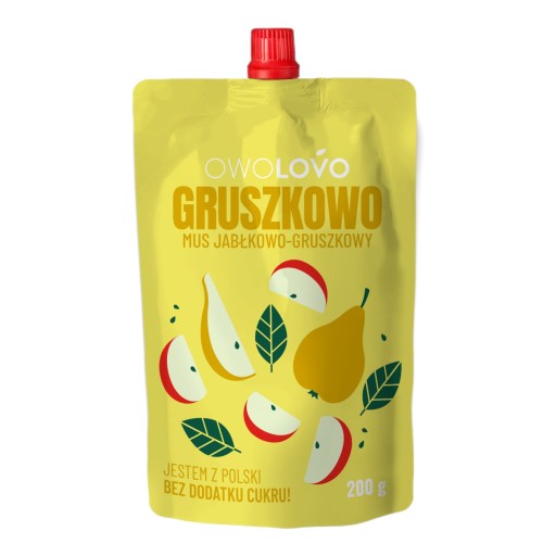 Jablko Hruška HRUŠKA Owolovo pena pre deti