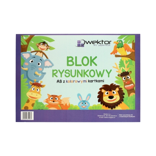 FAREBNÝ BLOK A3 VECTOR 030