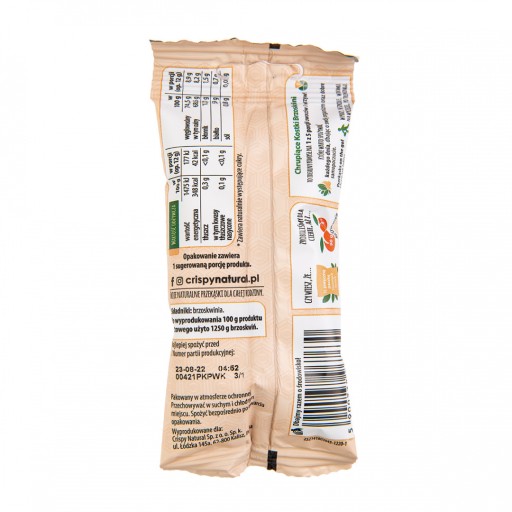 Sušená broskyňa - CRISPY NATURAL kocka 12g