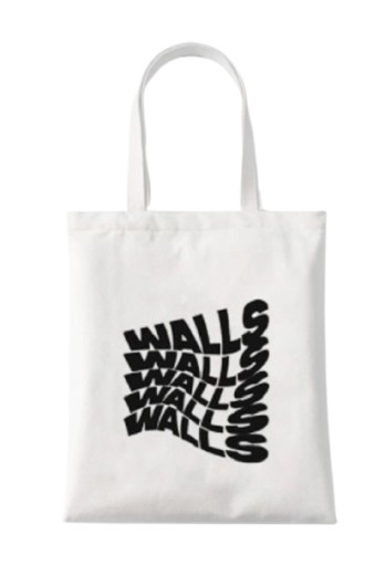 NÁKUPNÁ TAŠKA WALLS DÁMSKA BIELA PLÁTNA