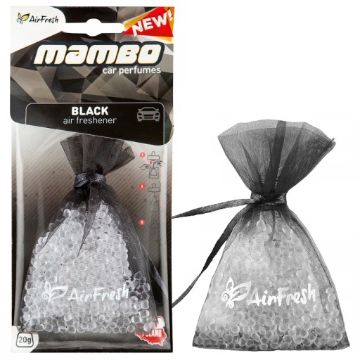 VÔŇA DO AUTA AIRFRESH MAMBO BLACK OSVIEŽOVAČ