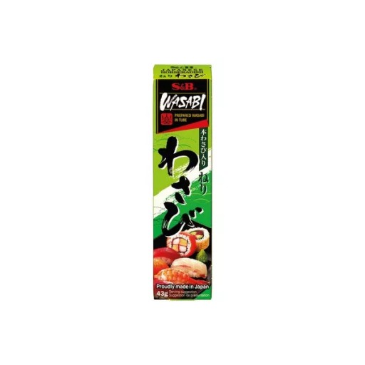 Japonský wasabi chren TUBA 43g S&B