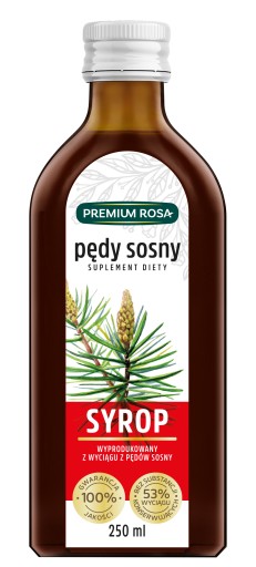 Borovicový výhonkový sirup bez pridanej kyseliny citrónovej 250 ml