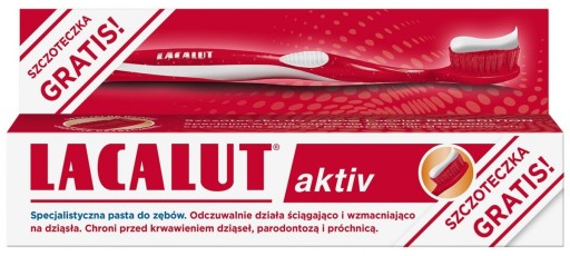 LACALUT AKTIV ZUBNÁ PASTA 75 ML KEF