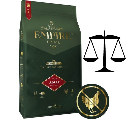 EMPIRE PRIME Maltézske krmivo pre dospelých 500 g HMOTNOSTI