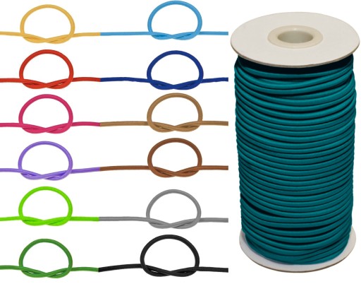 GUMA KRUHÁ 3mm ČIERNA 1m