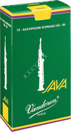 VANDOREN JAVA GREEN soprán saxofón jazýček 3.5